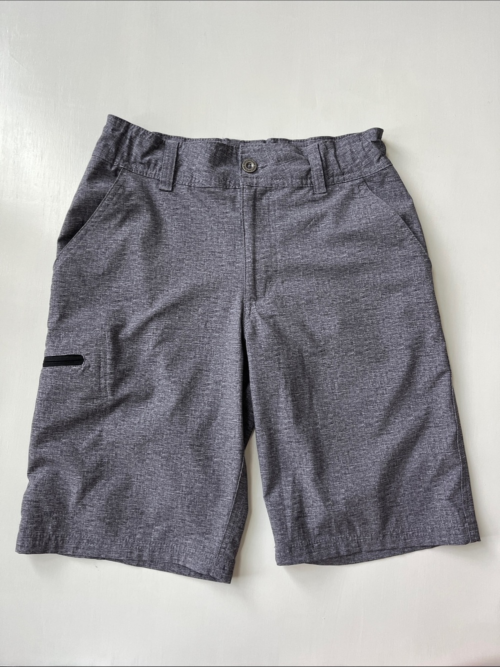 ZeroXposur Boys Gray Performance Shorts